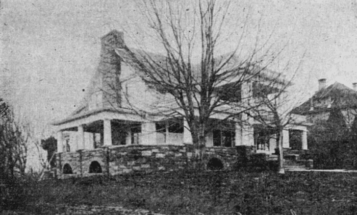 The Cook House post-remodel in 1910.